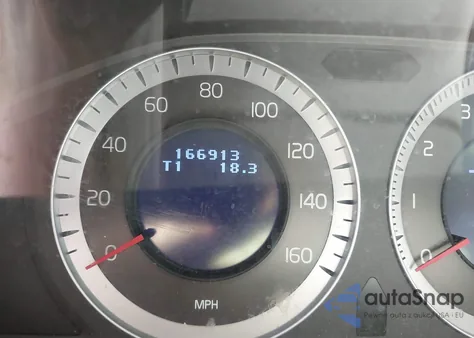 2010 Volvo S80 3.2 z USA, uszkodzony, nr VIN YV1982AS7A1118659